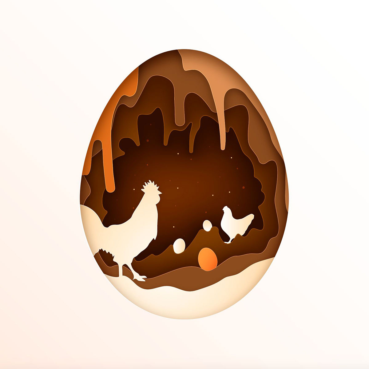 Flat egg 1